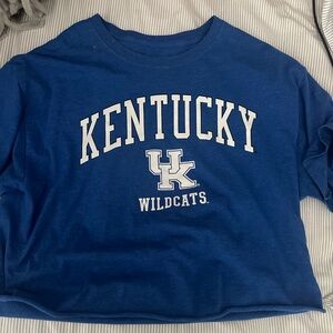 University of Kentucky cropped tee